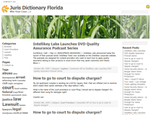 Tablet Screenshot of jurisdictionaryfl.com